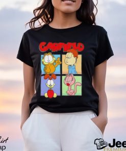 Garfield Group Box Up Poster shirt