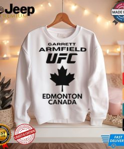 Garrett Armfield UFC Edmonton Canada shirt