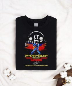 Garth Brooks 39th Anniversary 1985 2024 Thank You For The Memories Signature Shirt