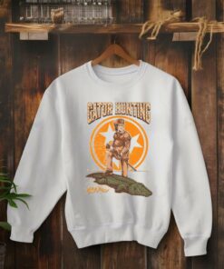 Gator Hunting Football Pocket Tee Old Row T Shirts