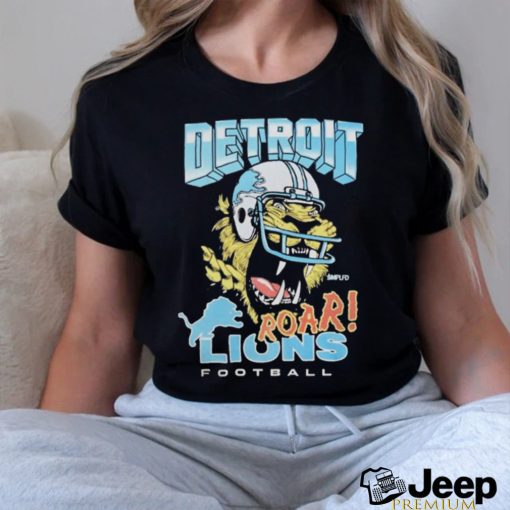 Gear Detroit Lions SMPLFD Black Roar T Shirts