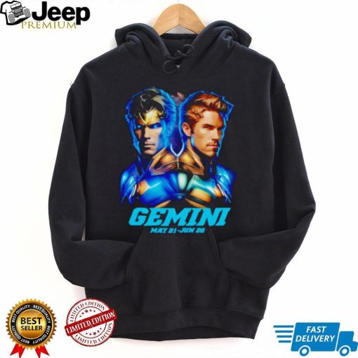 Gemini Starsign Superhero shirt