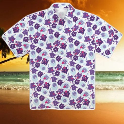 Gengar Haunter Gastly Hawaiian Shirt