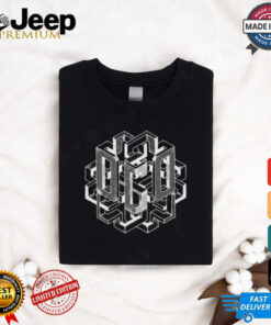 Geometric Black T Shirt