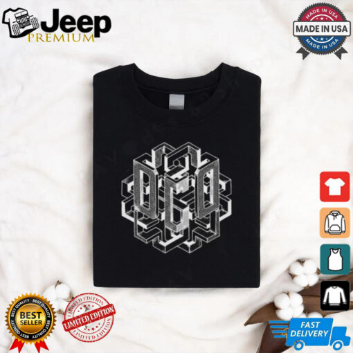 Geometric Black T Shirt