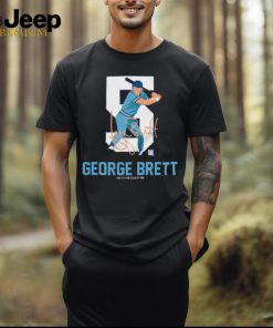 George Brett Baseball Hall of Fame Member Signature t shirt