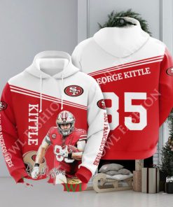 George Kittle San Francisco 49ers 3D Hoodie