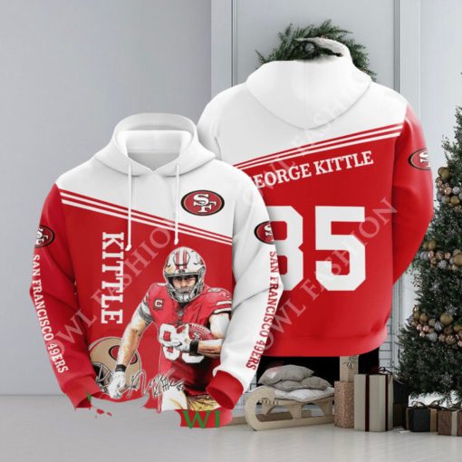 George Kittle San Francisco 49ers 3D Hoodie