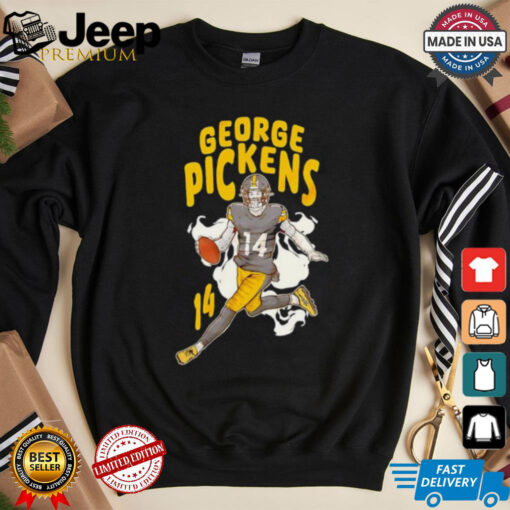 George Pickens 14 Pittsburgh Steelers football graphic shirt