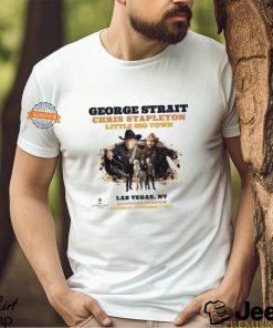 George Strait Play With Chris Stapleton And Little Big Town Poster On December 7th 2024 At Allegiant Staidum In Las Vegas NV Unisex T Shirt