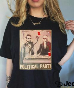 George Washington and abraham Lincoln political party shirt