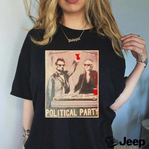 George Washington and abraham Lincoln political party shirt