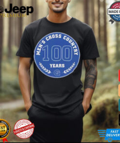 Georgetown University Men’s Cross Country 100 Years Anniversary T Shirt