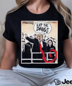 Georgia At Alabama They’re Eating The Dawgs Trump Shirt