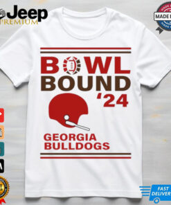 Georgia Bulldogs 2024 Bowl Bound Helmet Shirt