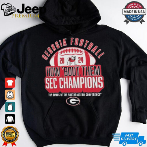 Georgia Bulldogs 2024 SEC Football Conference Champions Shirt