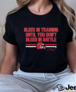 Georgia Bulldogs Football Malaki Starks Bleed in Training Until You Don’t Bleed In Battle Signature t shirt