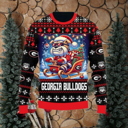 Georgia Bulldogs Football NCAA Ugly Christmas Sweater