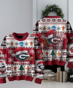 Georgia Bulldogs Football They Not Like Us Christmas Ugly Sweater