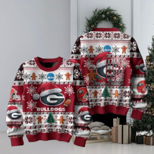 Georgia Bulldogs Football They Not Like Us Christmas Ugly Sweater