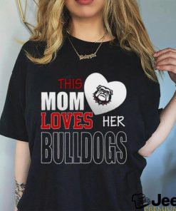 Georgia Bulldogs Mom Loves Mothers Day T shirt