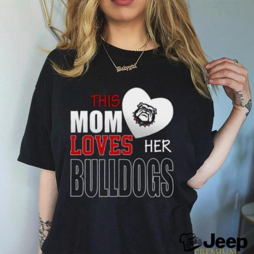 Georgia Bulldogs Mom Loves Mothers Day T shirt