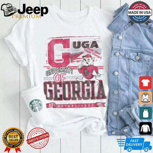 Georgia Bulldogs Washed Vault T Shirt