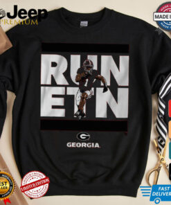 Georgia Football Trevor Etienne Run ETN T Shirt