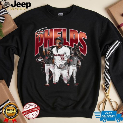 Georgia NCAA Baseball Tre Phelps Shirt