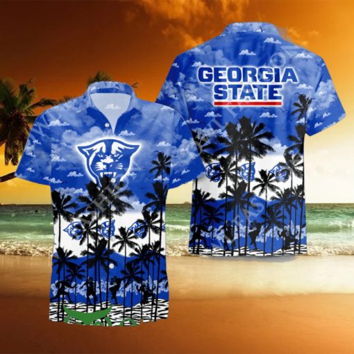 Georgia State Panthers Fan Designed NCAA Hawaiian Shirt