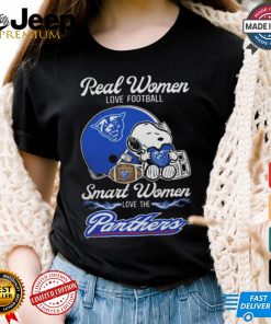 Georgia State Panthers x Snoopy Real Women Love Football Smart Women Helmet 2024 Shirt