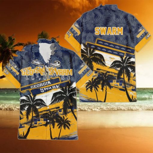 Georgia Swarm Tropical Hawaiian Shirt