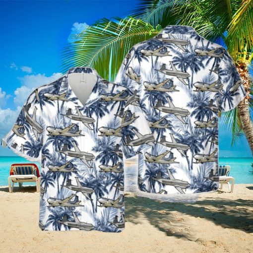 German Navy Breguet 1150 Atlantic Hawaiian Shirt