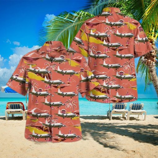 German Navy Lockheed P_3C Orion Hawaiian Shirt