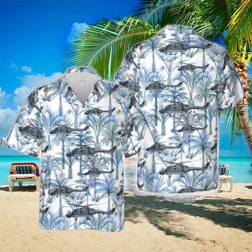 German Navy Westland WG_13 Super Lynx Mk88a Hawaiian Shirt