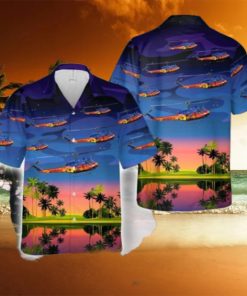 Germany Army Bell (Dornier) UH 1D Iroquois (205) Hawaiian Shirt