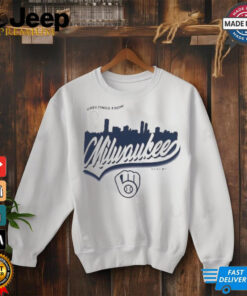 Getting From Skyline Milwaukee Brewers Shirt