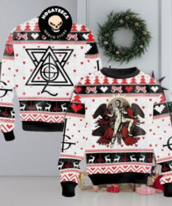 Ghost Rock Band Popestar Christmas Sweater Chirstmas Gifts 2024 Xmas For Family And Friends Ugly Sweater