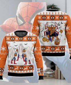 Ghost Three Spider Man Ugly Sweater