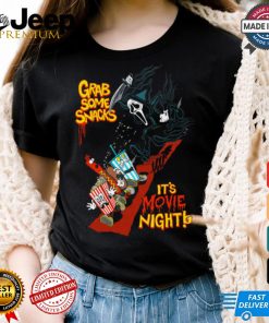 Ghost face at the movies t shirt