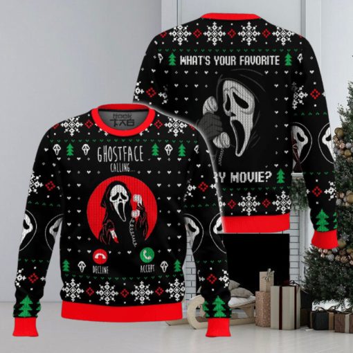 Ghostface Ugly Sweater