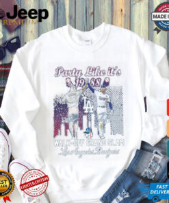 Gibson And Freeman Walk Off Grand Slam Party Like It’s 1988 Los Angeles Dodgers Signatures Shirt