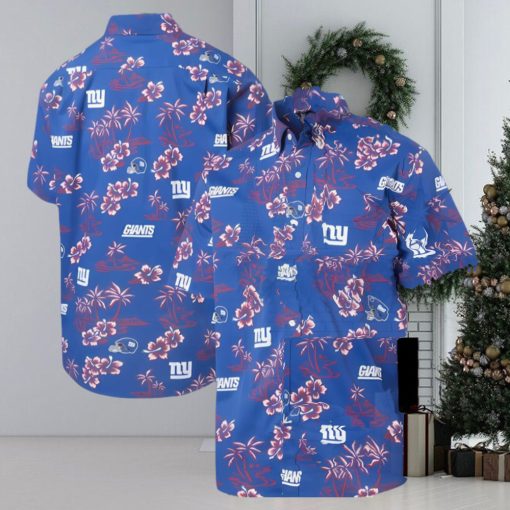 Gift For Fan Hawaiian Graphic Shirt, New York Giants Hawaiian Shirt