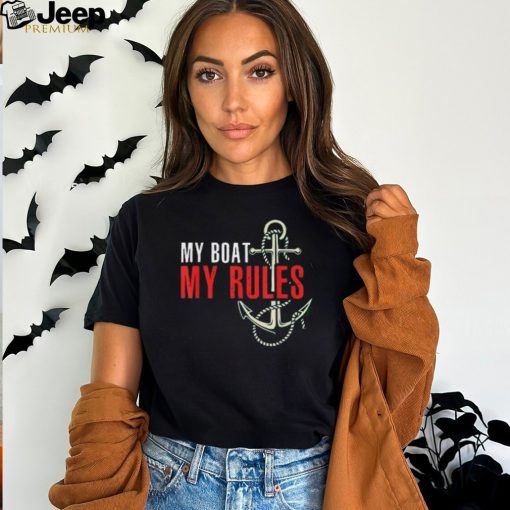 Gift for Boat Captain My Boat My Rules Classic T Shirt