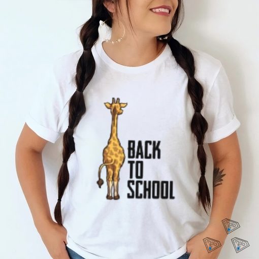 Giraffe   Back To School T Shirt