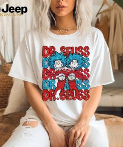 Glitter Dr Seuss Thing 1 Thing 2 shirt