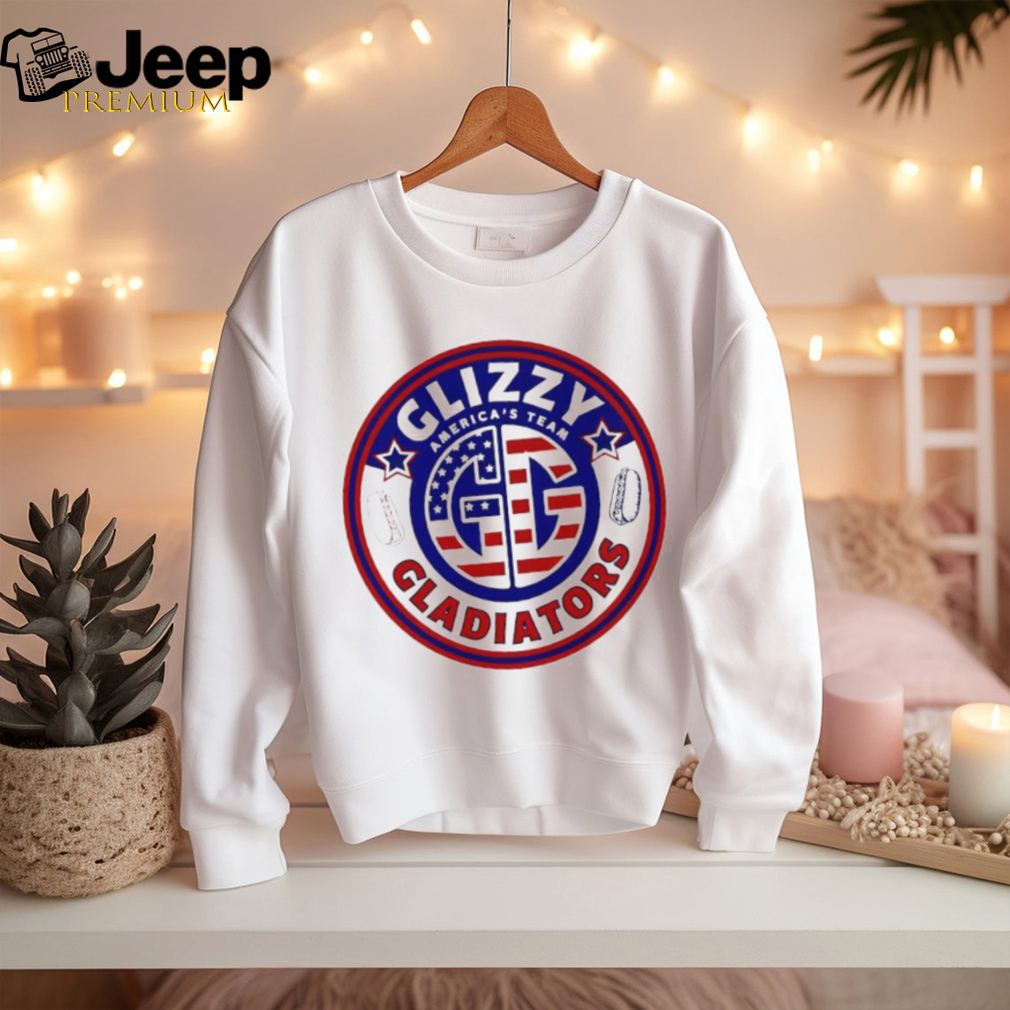 Glizzy Gladiators America’s team logo shirt