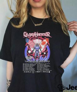 Gloryhammer The Red White And Hoots US Tour 2024 Shirt