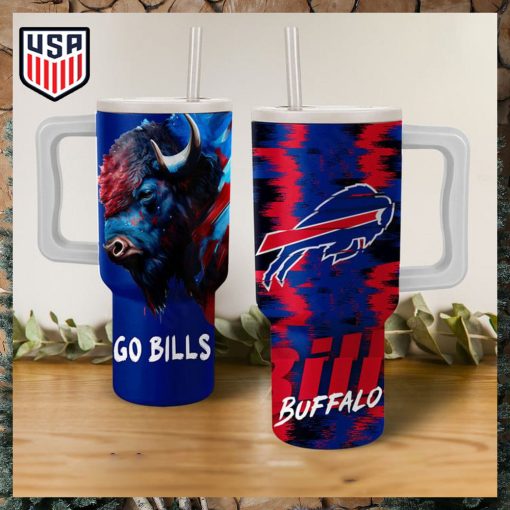 Go Billy Buffalo Bills NFL Mascot Tumbler With Handle