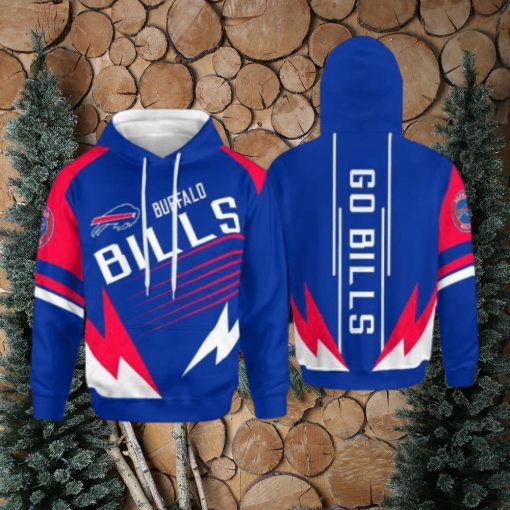 Go Buffalo Bills! Hoodie and Zip Hoodie